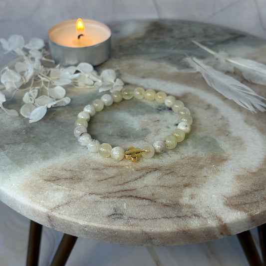 Signature Moonstone Kiss Charm Bracelet