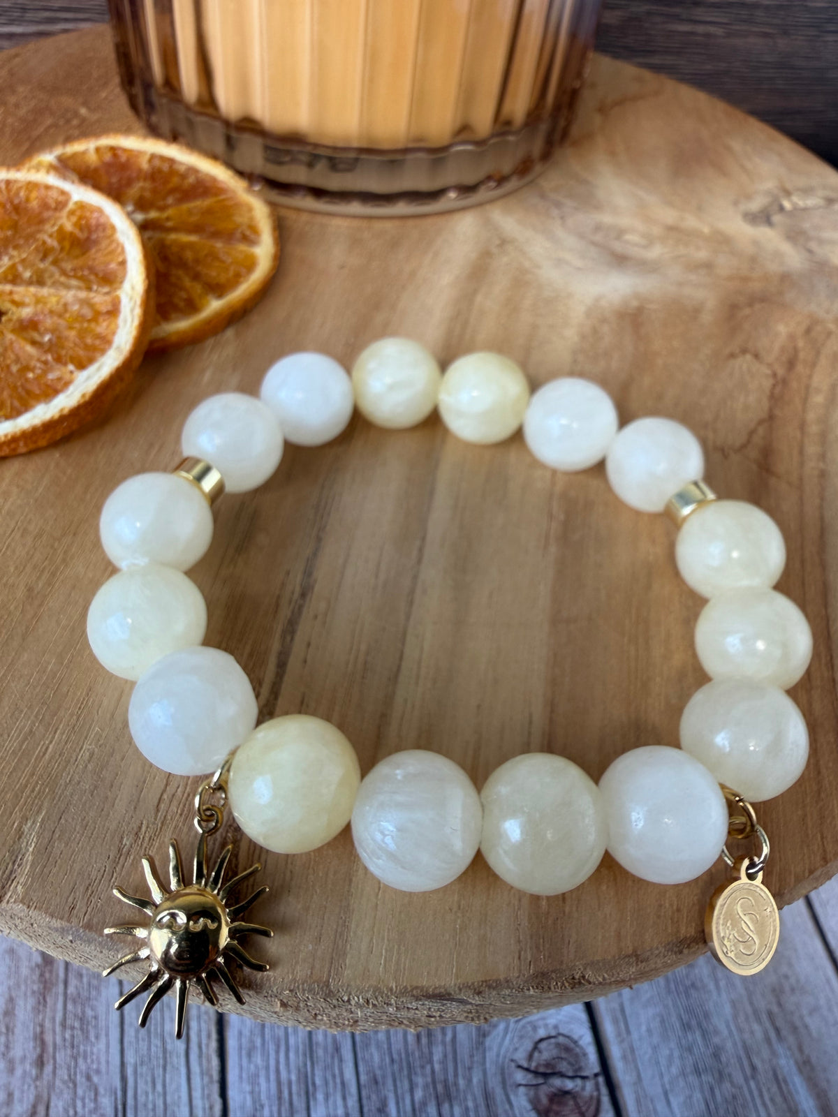 Sovereign Serpentine Bracelet with Sun Drop Charm