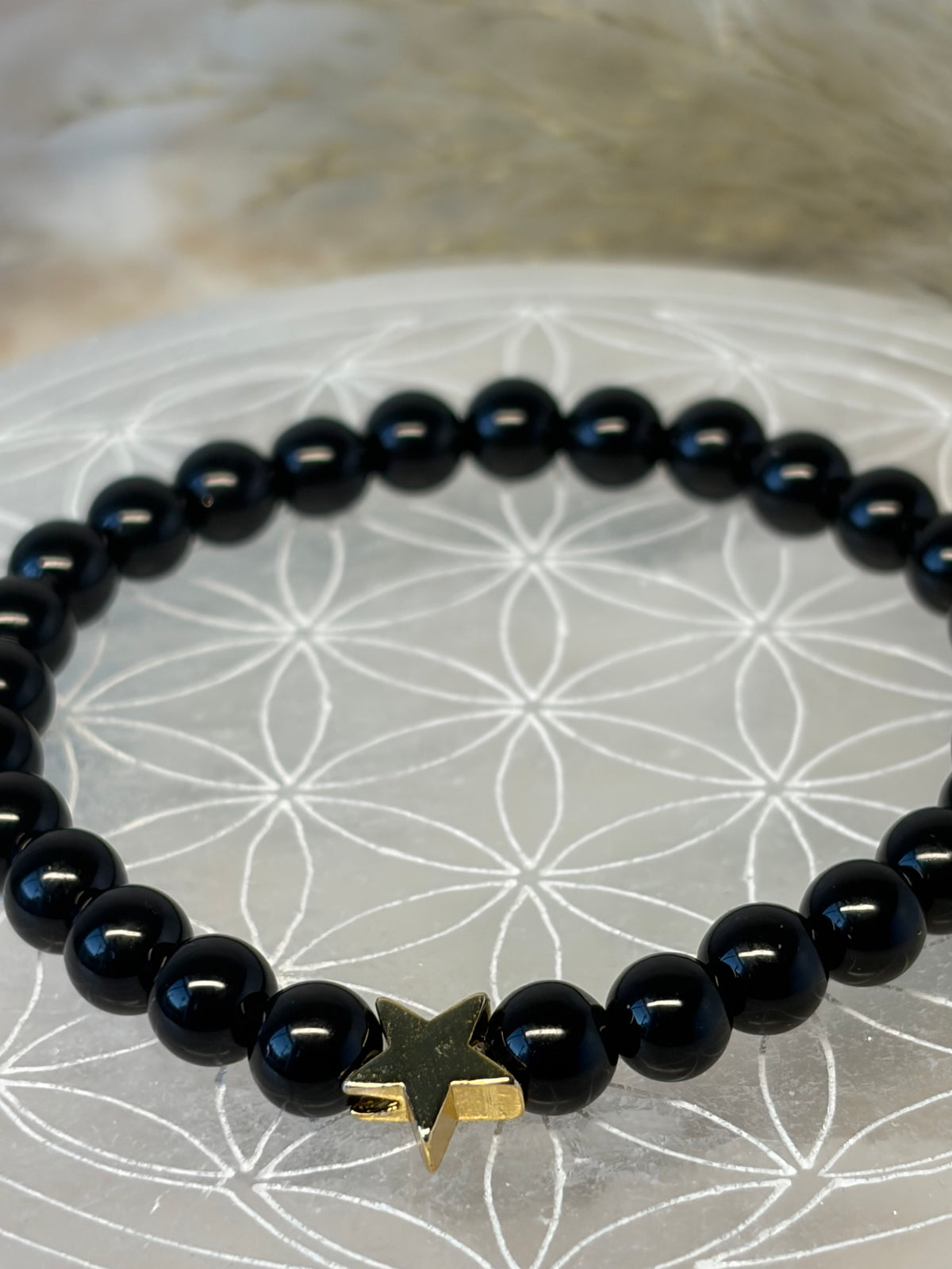Signature Onyx Star Charm Bracelet