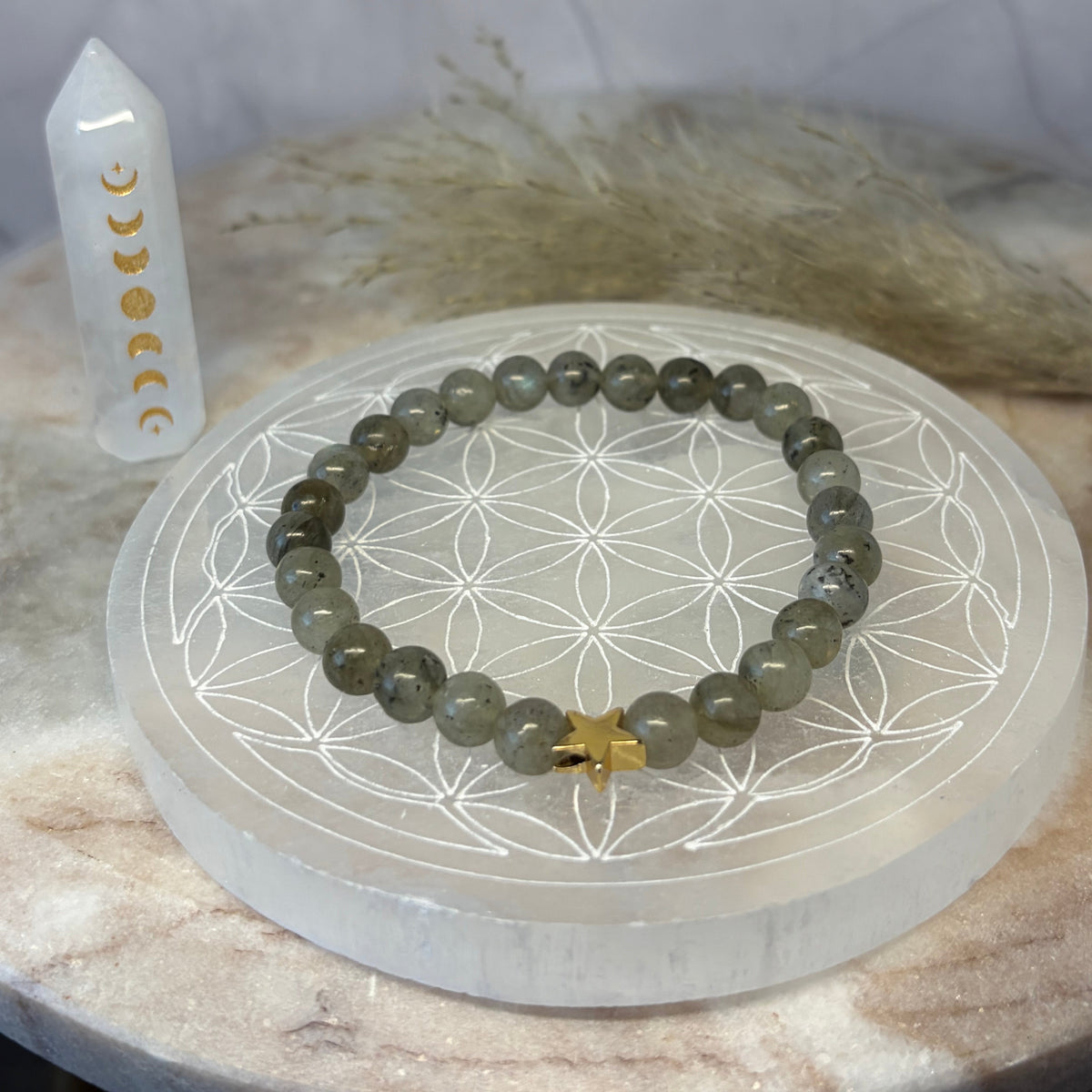 Signature Labradorite Star Charm Bracelet